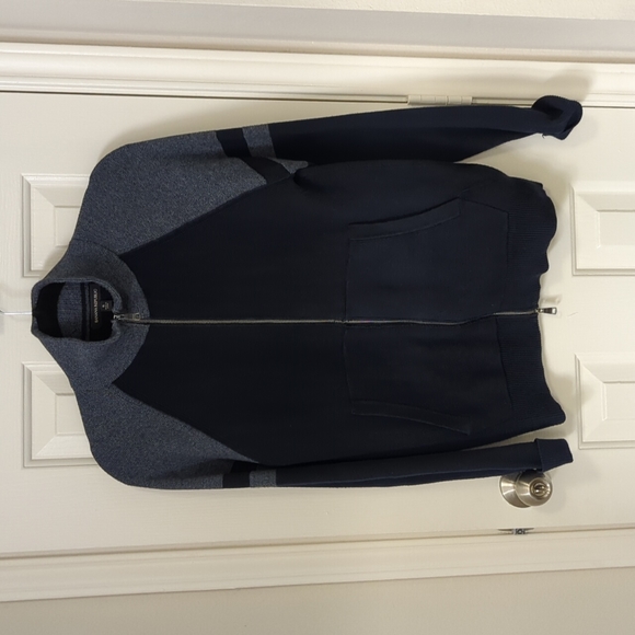 Banana Republic Men's Small Sweater - Coolmax Graohi Gray Blue - Picture 1 of 6